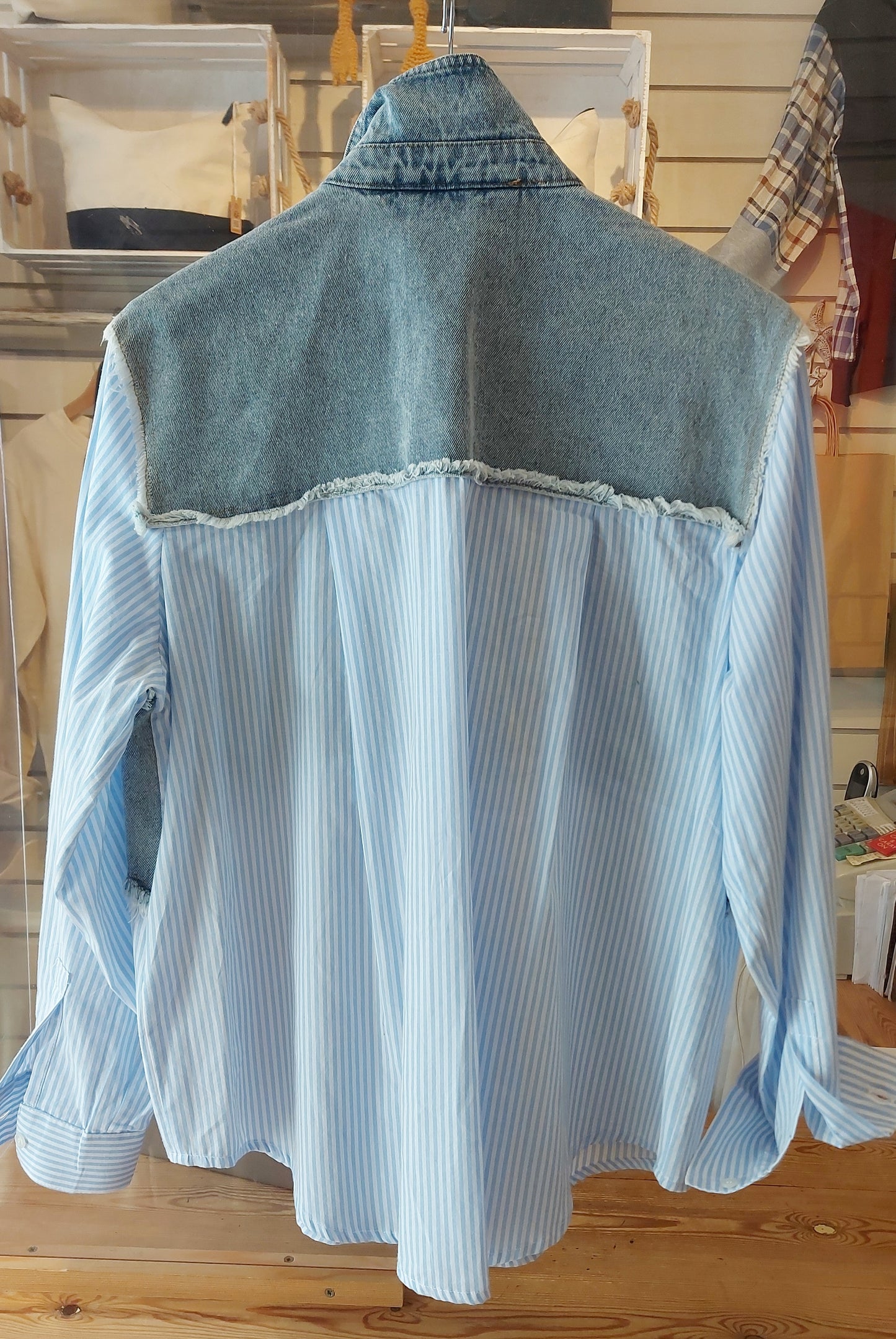 Denim Shirt/Jacket/Shacket - One Size