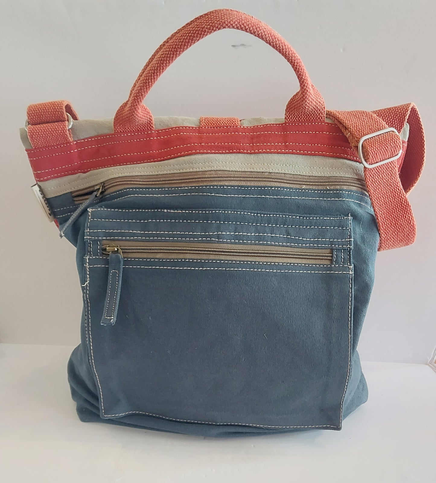 Canvas Cross-Body/Shoulder Bag