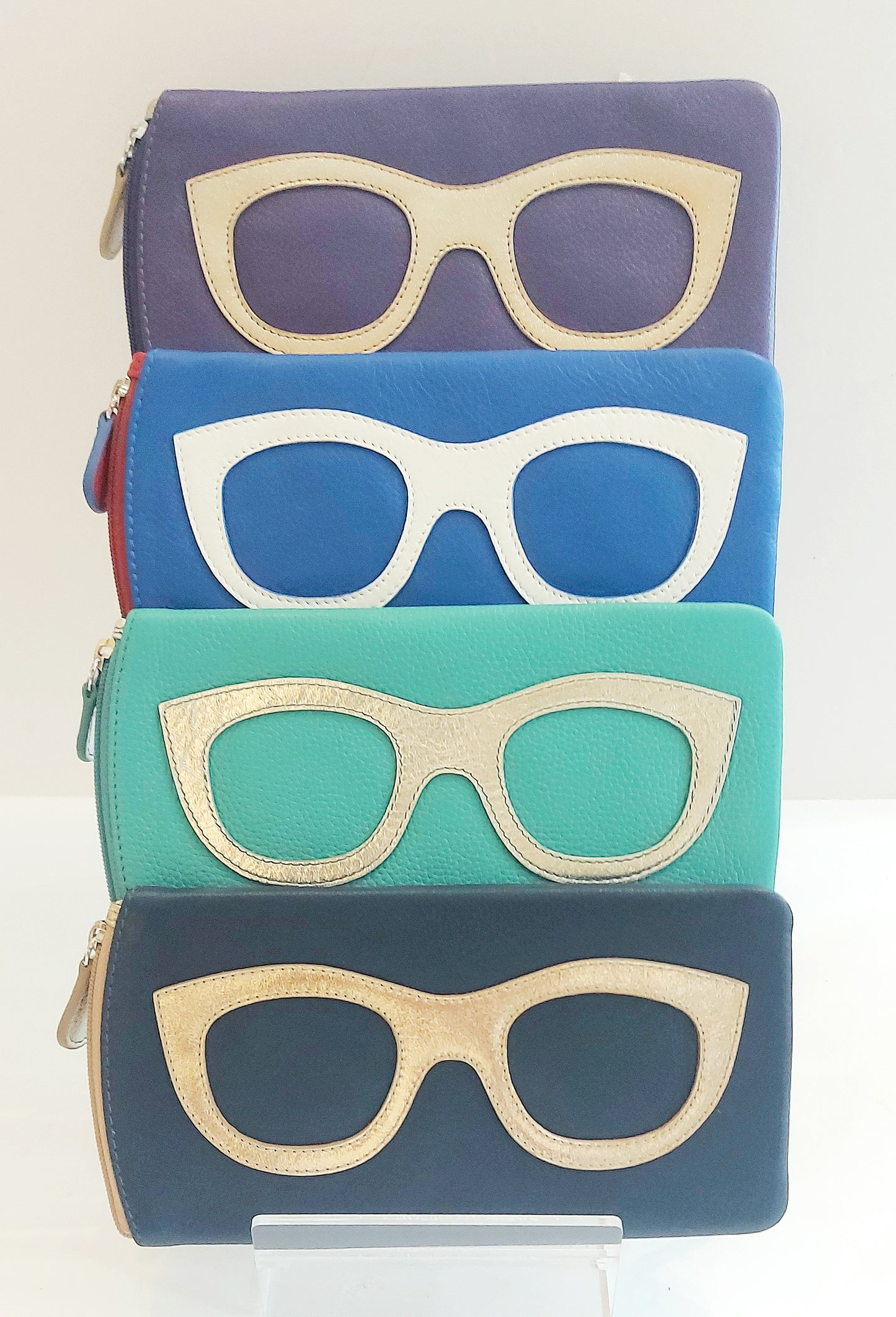 Leather Glasses Cases - Various Colours