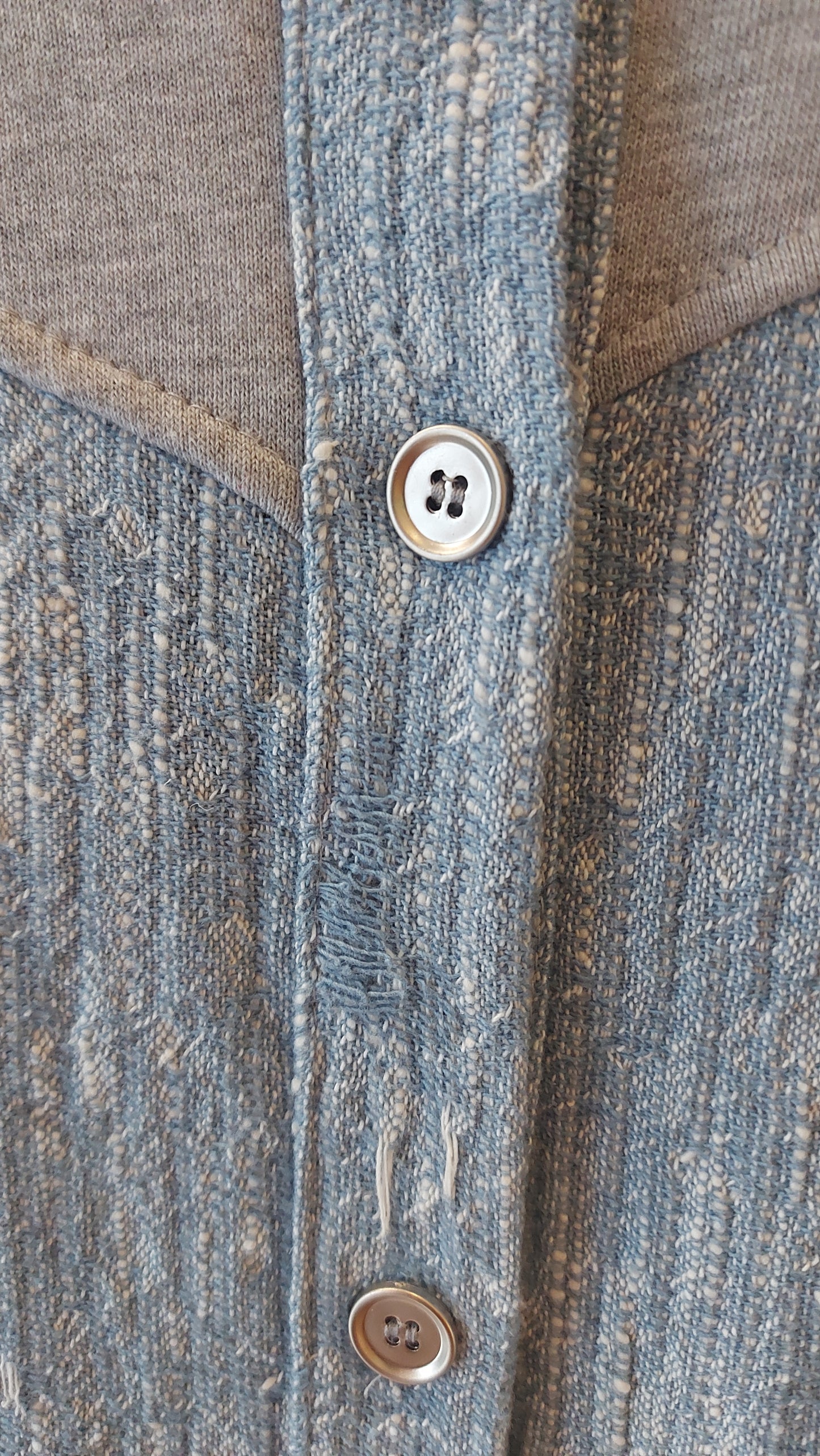 Denim Jacket/Shacket/Overshirt - Blue & Grey