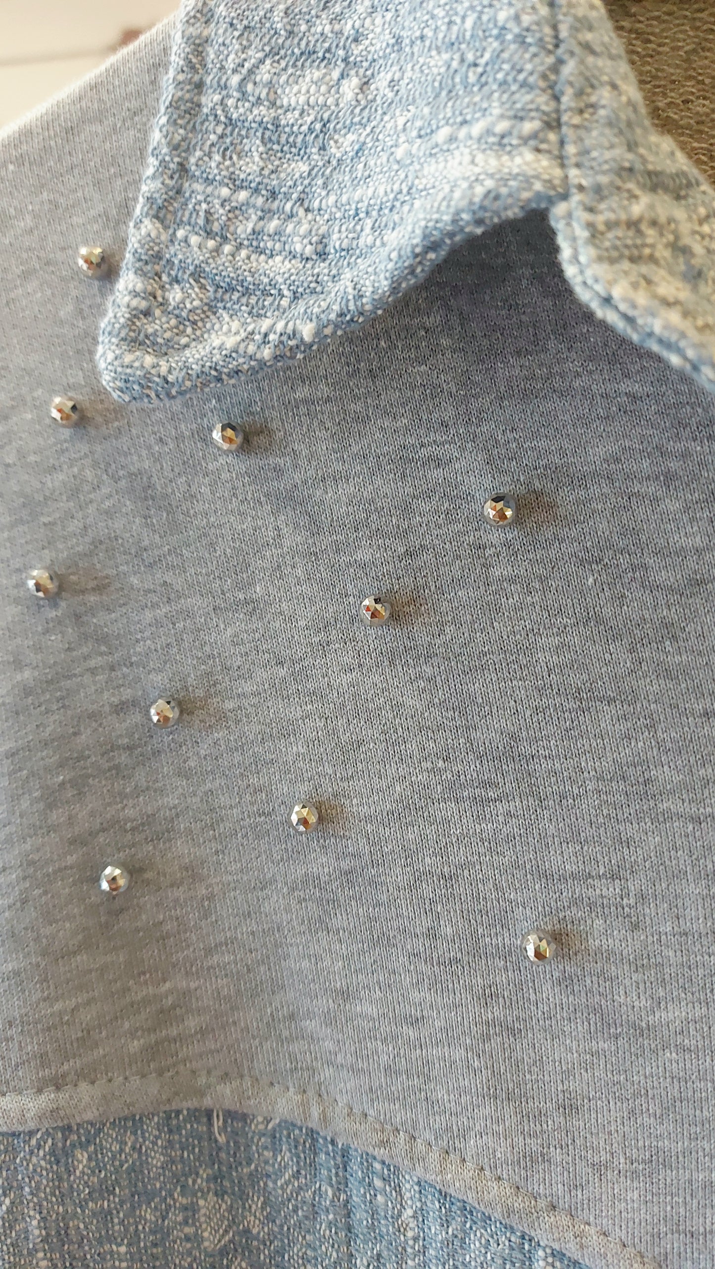 Denim Jacket/Shacket/Overshirt - Blue & Grey