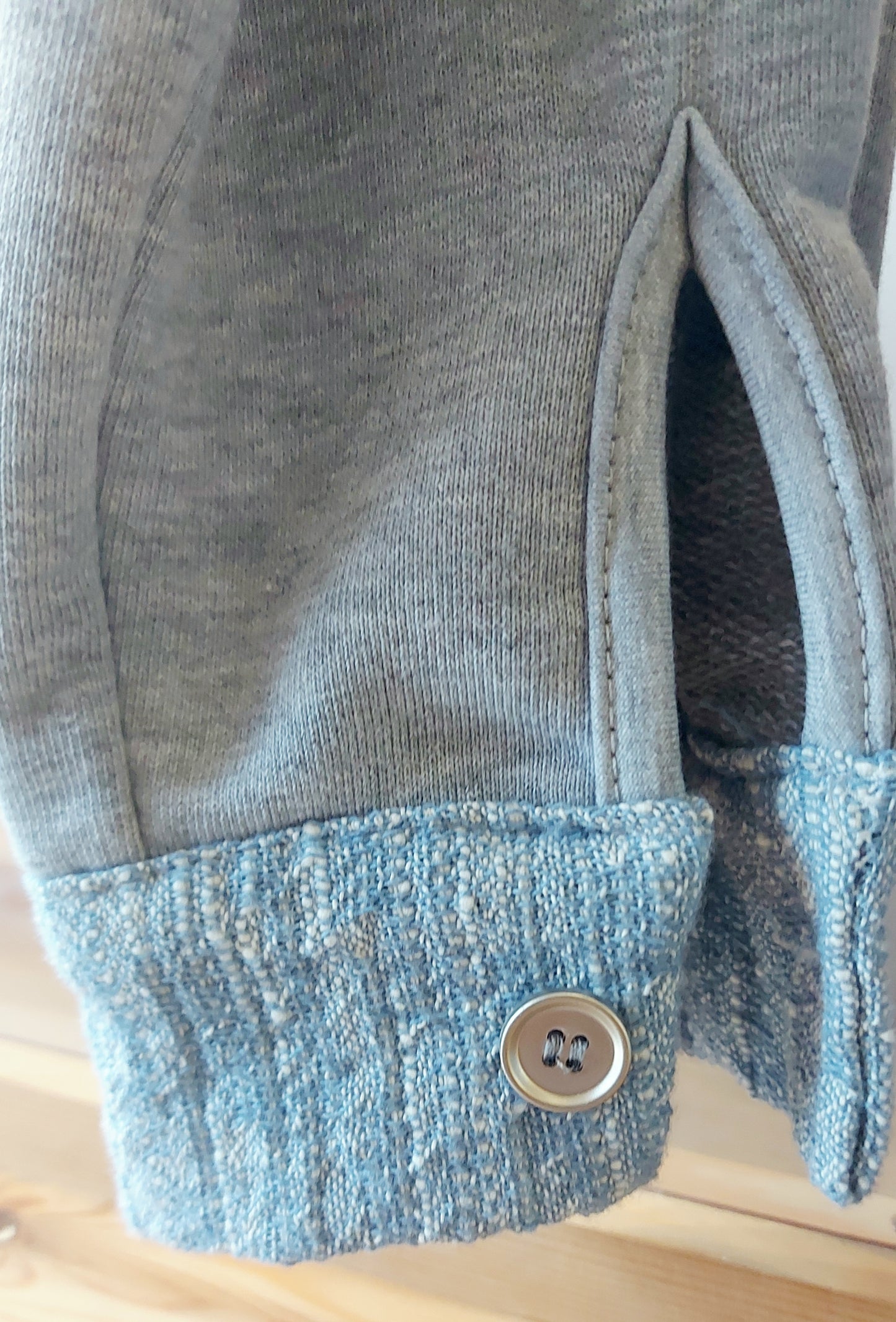 Denim Jacket/Shacket/Overshirt - Blue & Grey