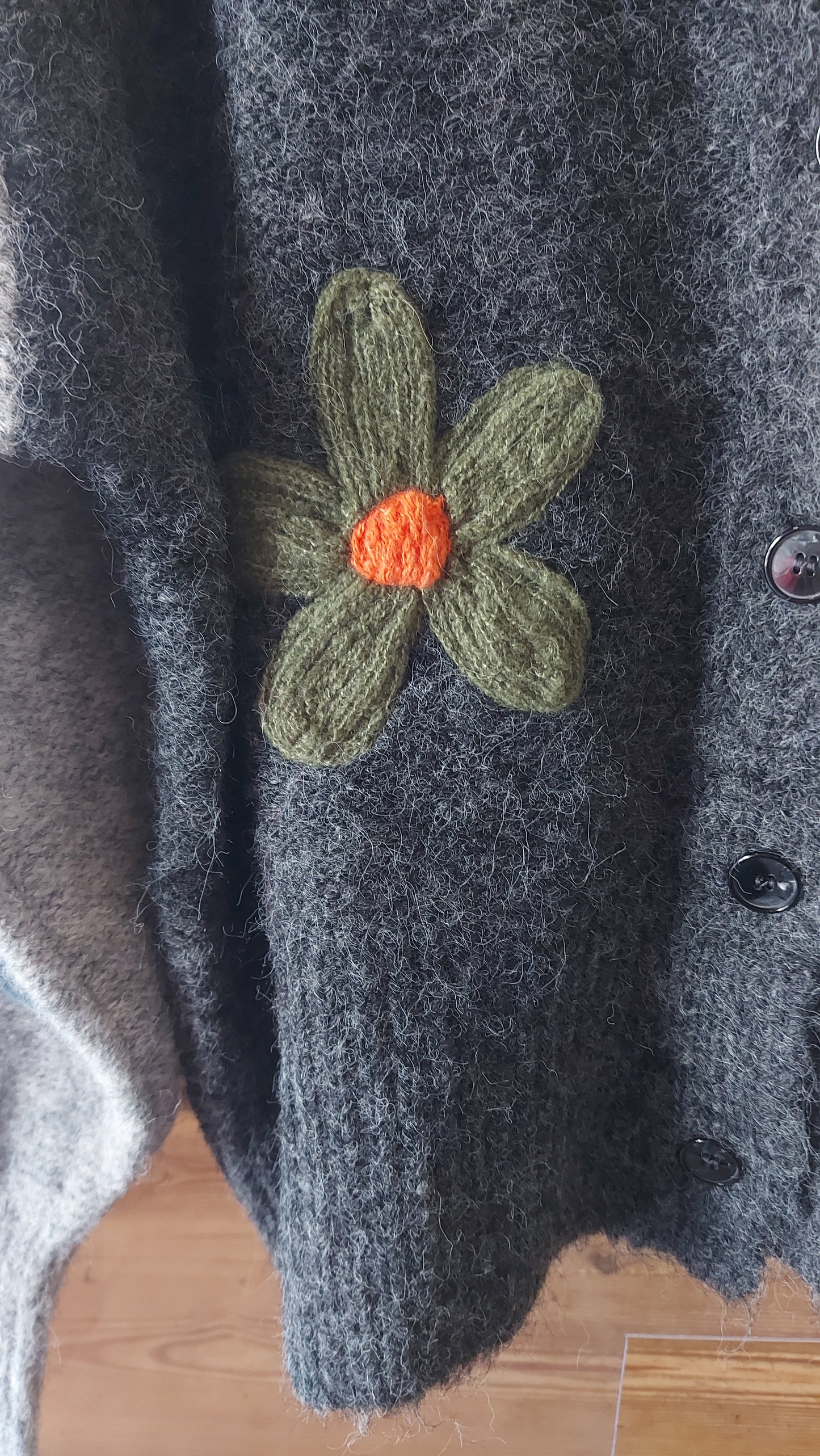 Italian Cardigan - Flowers