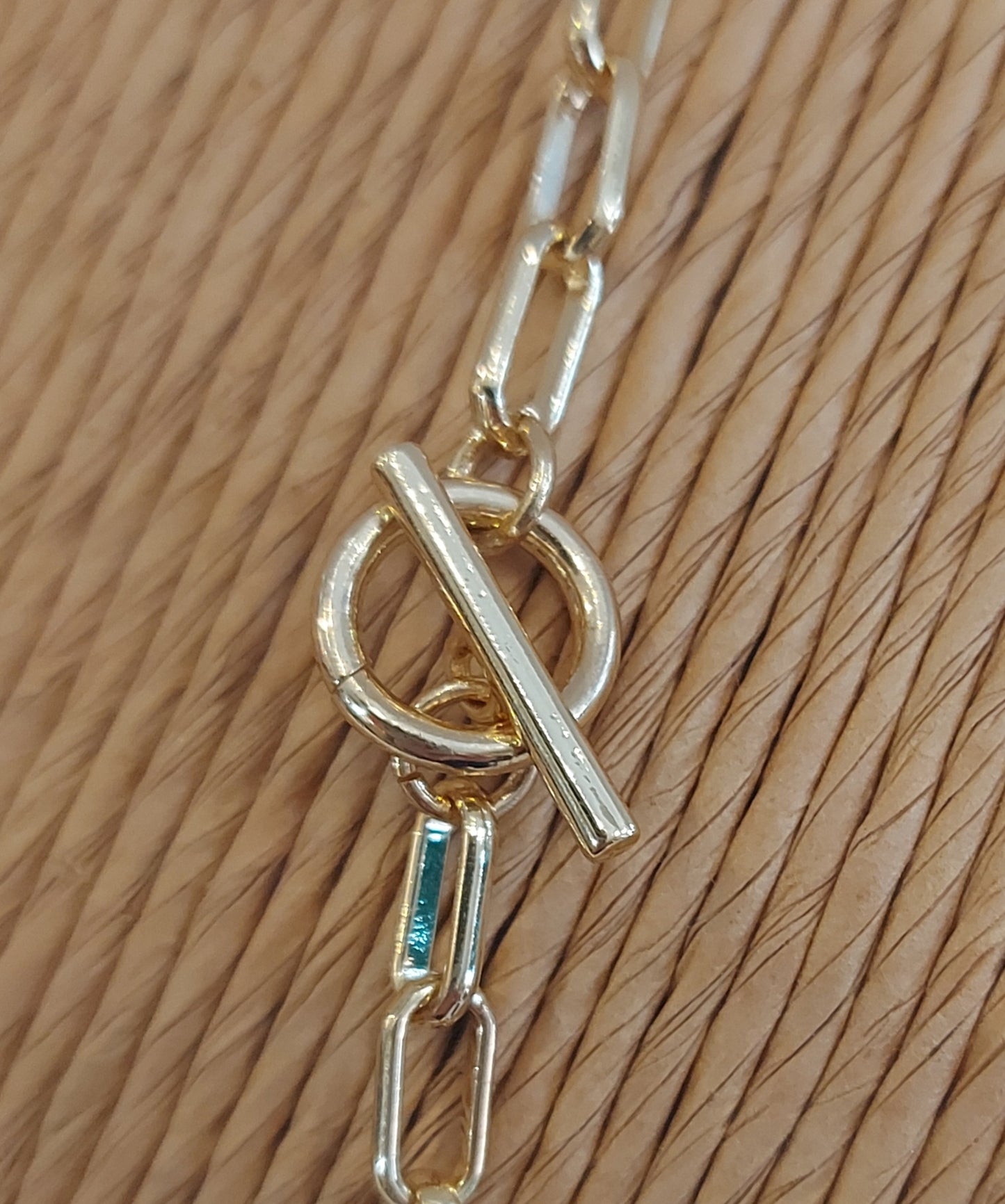 Necklace - Gold & Multi-Coloured