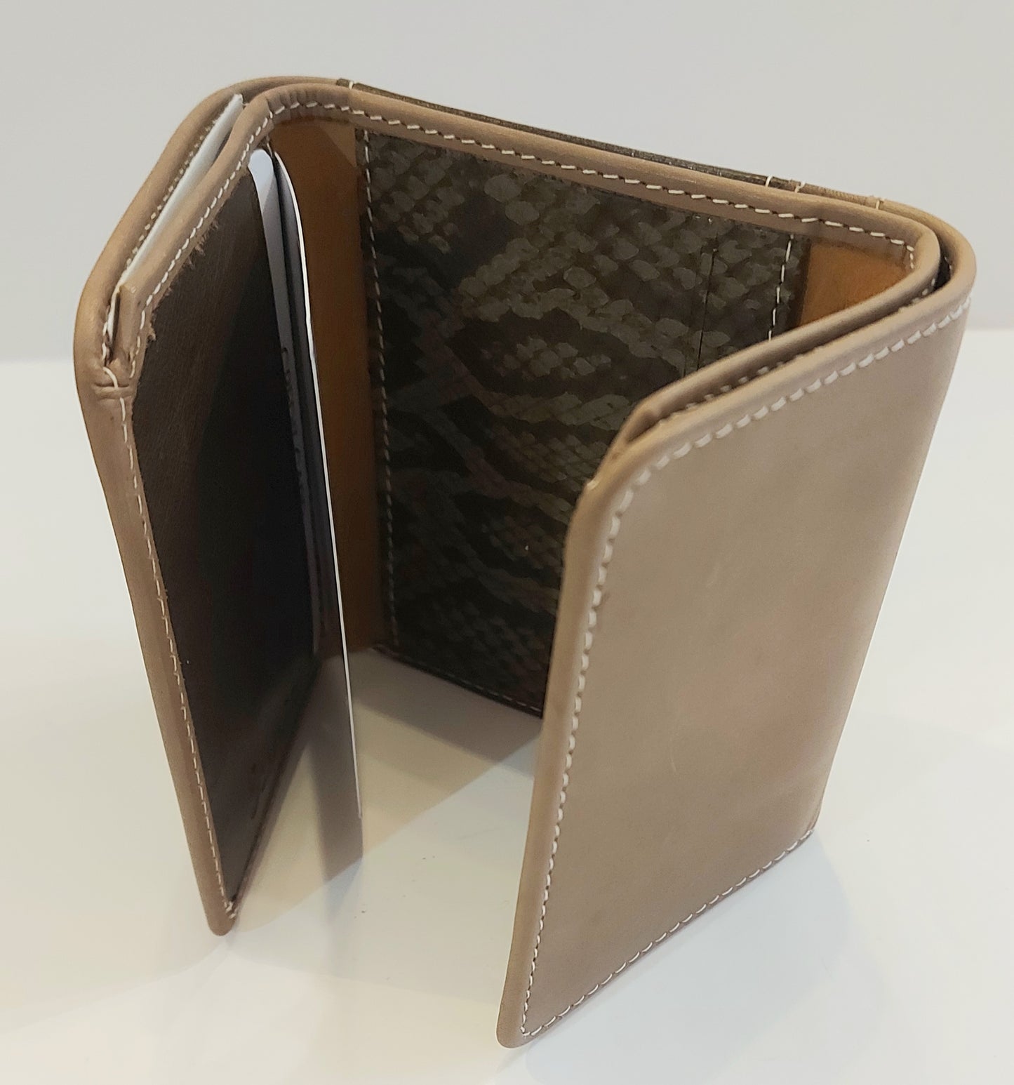 Leather Wallets/Purses - Tan, Red, Khaki, Purple