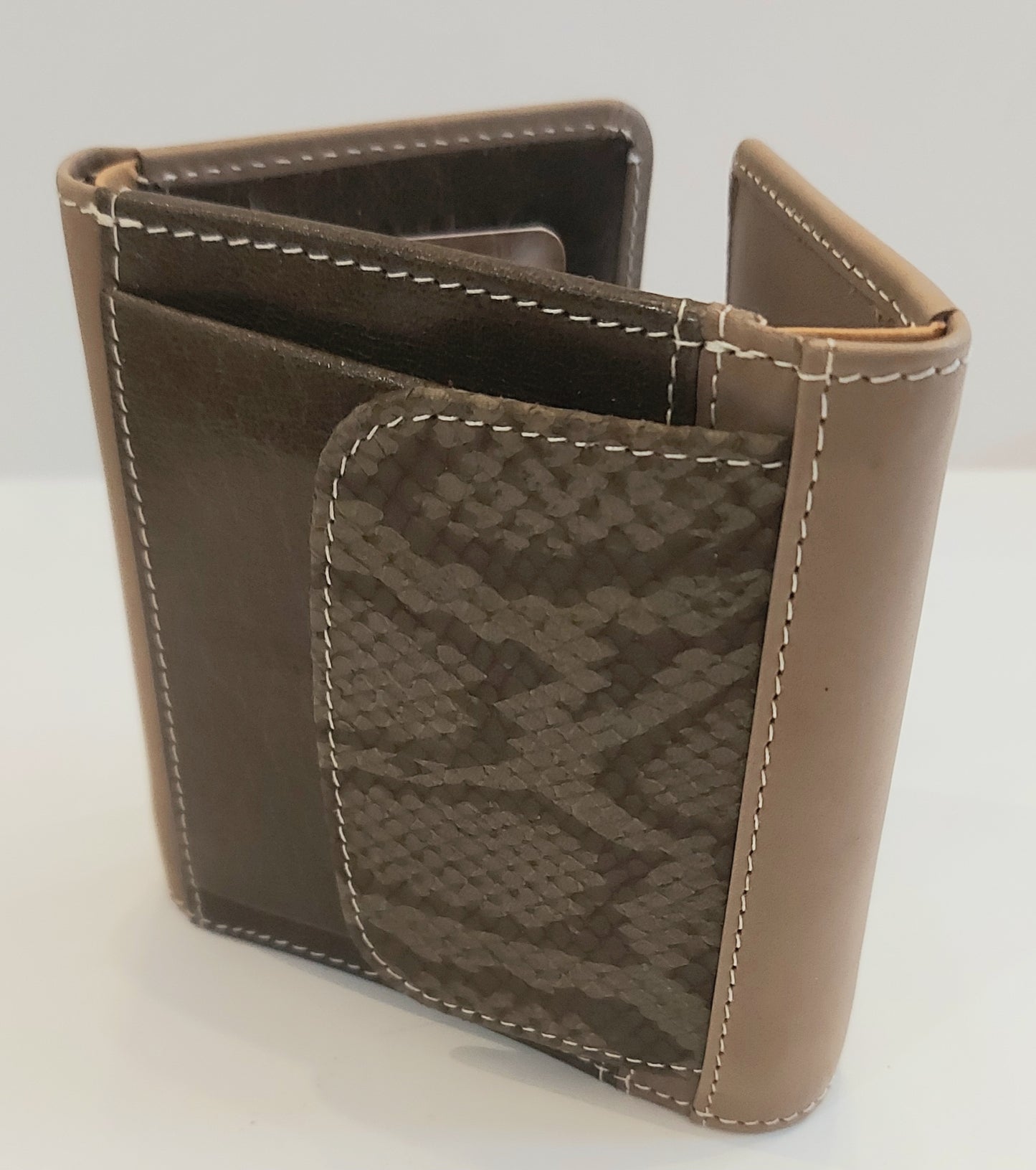 Leather Wallets/Purses - Tan, Red, Khaki, Purple