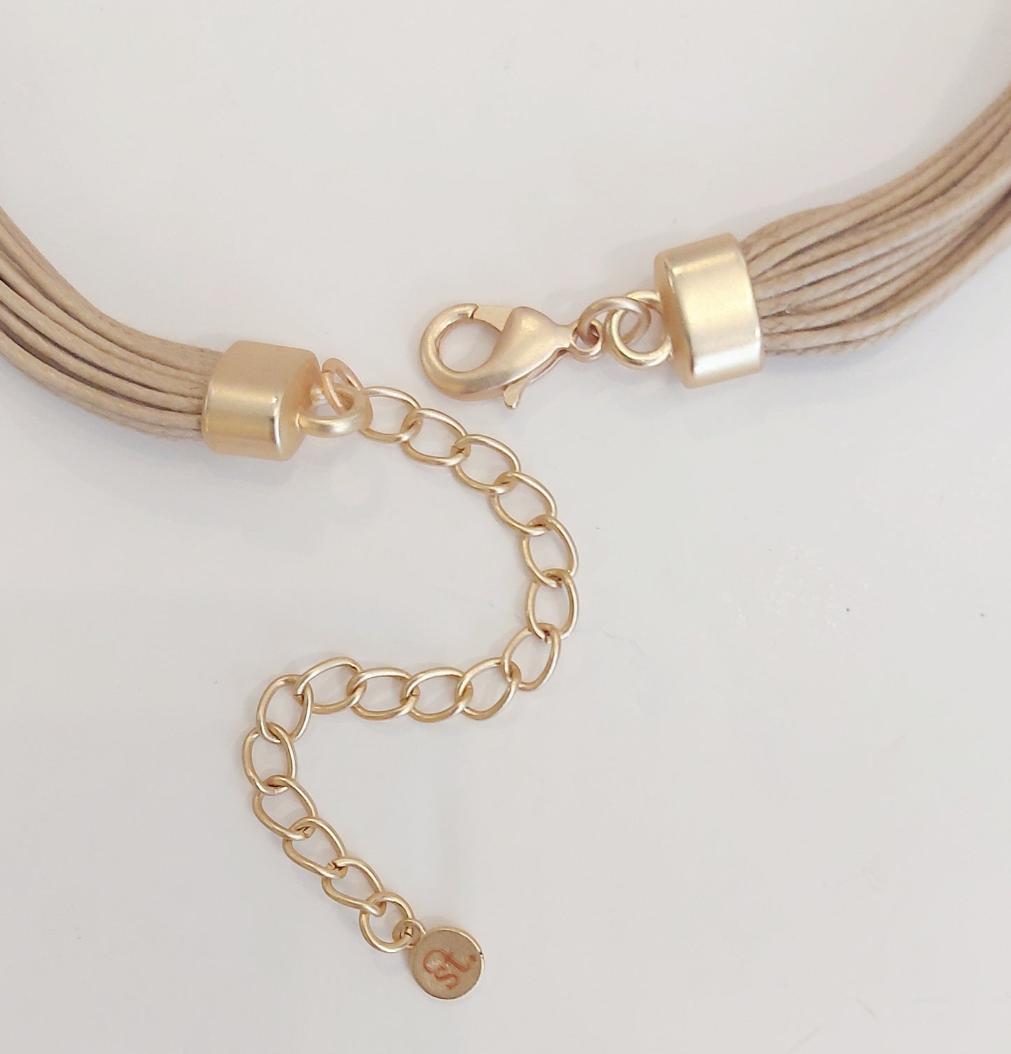 Multi-Strand Necklace - Natural/Gold