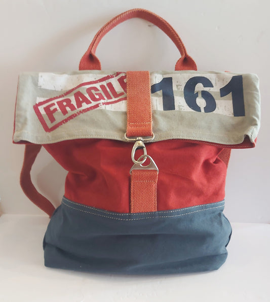 Canvas Cross-Body/Shoulder Bag